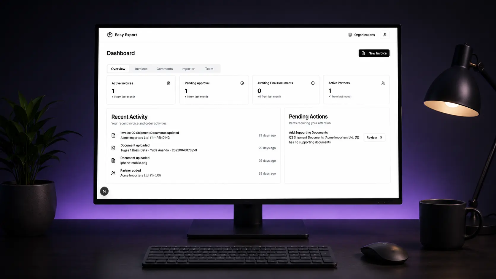 Easy project visual